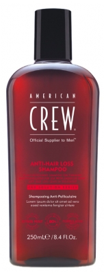 American Crew Shampoing Anti-Chute Rafraichissant pour Cheveux Fins et Clairsemés 250 ml