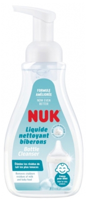 NUK Liquide Nettoyant Biberons Flacon Mousseur 380 ml