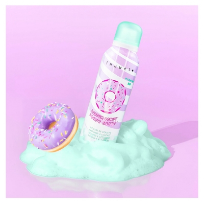 Inuwet Mousse de Douche Parfumée et Colorée Donut 200 ML