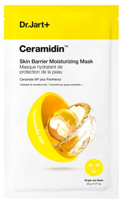 Dr. Jart+ Ceramidin Masque Hydratant Protection de la Peau Céramine NP & Panthenol 22 g