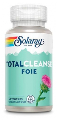 Solaray Total Cleanse Foie 60 Unités Végétales