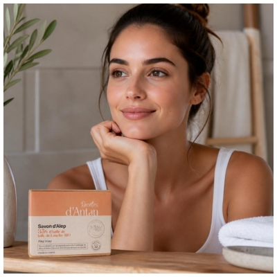 Recettes d'Antan Authentique Savon d'Alep 35% 200 Grammes