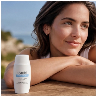 Isdin FotoUltra Solar Allergy Portect Sensibilité Soleil SPF 50 + 50 ML
