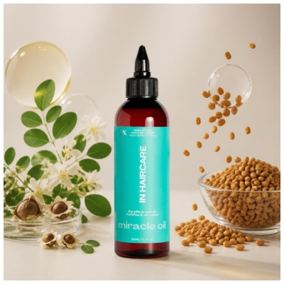 In Haircare Miracle Oil Huile de Soin Multi-Bénéfices Fortifie et Nourrit 200 ml