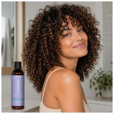 In Haircare Curl n' go Gelée Coiffante Définit & Fixe les Boucles 250 ml