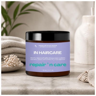 In Haircare Repair n' care Masque Nutrition Intense Cheveux Secs ou Abîmés 250 ml