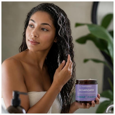 In Haircare Repair n' care Masque Nutrition Intense Cheveux Secs ou Abîmés 250 ml