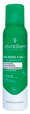 Alvadiem Déodorant Pieds 3en1 150 ML