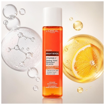 L'Oréal Paris Bright Reveal Vitamine C Réducteur Pores 180 ML