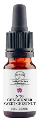 Elixirs & Co Elixirs De Bach Châtaignier N°30 Bio 10 ml