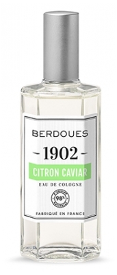 Berdoues Eau de Cologne Citron Caviar Flacon Vaporisateur 125 ml
