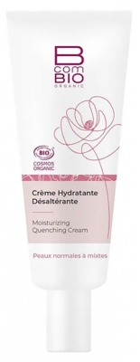 Bcombio Crème Hydratante Désaltérante Peaux Normales/Mixtes Airless 50 ml