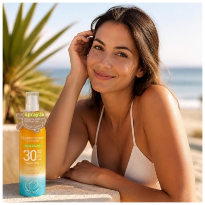 Respectueuse Spray Solaire Visage & Corps SPF30 100 ml