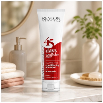 Revlon Professional 45 Days Revlonissimo Conditionneur Shampoing Cheveux Rouges 275 ml