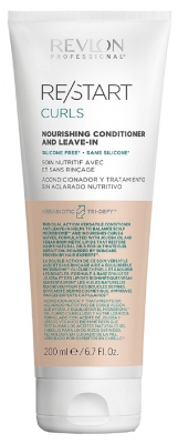 Revlon Professional Re/Start Curls Après-Shampoing Avec et Sans Rinçage Nutritif 200 ml