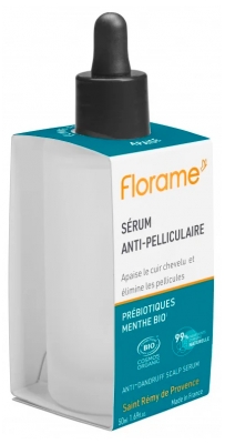 Florame Sérum Anti-Pelliculaire Prébiotiques Menthe Bio 50 ml 