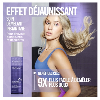 Revlon Professional Equave Soin Démêlant Instantané Effet Déjaunissant Cheveux Blonds 200 ml