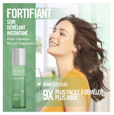 Revlon Professional Equave Soin Démêlant Instantané Fortifiant Cheveux Fins et Fragilisés 200 ml