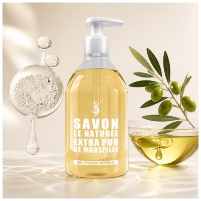 Savon Le Naturel Extra Pur de Marseille de 500 ML
