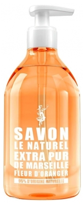 Savon Le Naturel Extra Pur de Marseille à la Fleur d'Oranger 500 ML