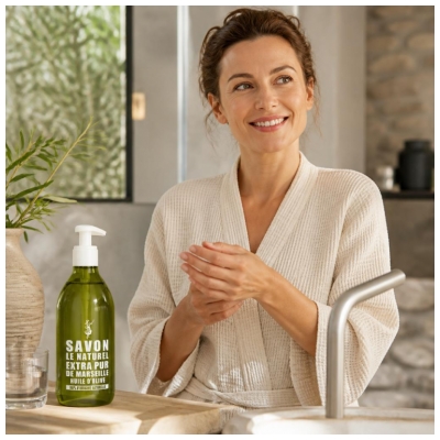 Savon Le Naturel Extra Pur de Marseille à l'Huile d'Olive 500 ML