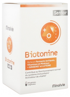 Minolvie Biotonine Senior 90 Gélules Végétales