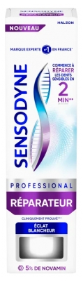 Sensodyne Professional Réparateur Dentifrice Éclat et Blancheur 75 ML
