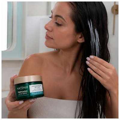 René Furterer Triphasic Active Grow Masque Fortifiant Anti-Casse Vitamine B5 + Propolis 200 ml