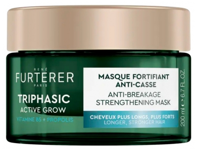 René Furterer Triphasic Active Grow Masque Fortifiant Anti-Casse Vitamine B5 + Propolis 200 ml