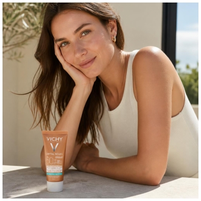 Vichy Capital Soleil BB Émulsion Toucher Sec et Teintée SPF50 50 ML