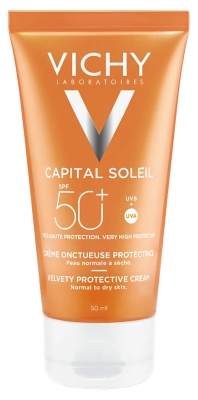 Vichy Capital Soleil Crème Onctueuse et Protectrice SPF50+ 50 ML