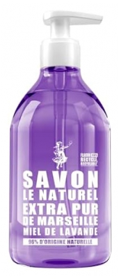 Savon Le Naturel Extra Pur de Marseille Miel Lavande 500 ML