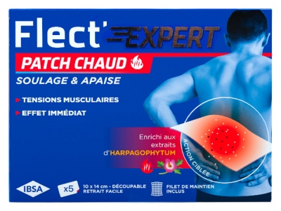 IBSA Flect'Expert Patchs Chauds 5 Unités