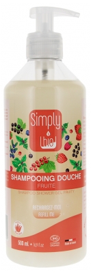 Simply Bio Shampoing Douche Fruité Biologique 500 ml