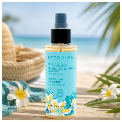 Berdoues Brume Protectrice Cheveux Tiaré & Monoï 100 ml