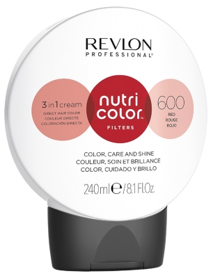 Revlon Professional Nutri Color Filters Crème Soin 3en1 Repigmentant Nutritif 240 ml - Coloration : 600 Rouge