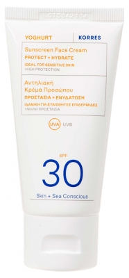 Korres Yoghurt Crème Solaire Visage SPF30 50ml