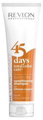 Revlon Professional 45 Days Revlonissimo Conditionneur Shampoing Cheveux Cuivrés 275 ml
