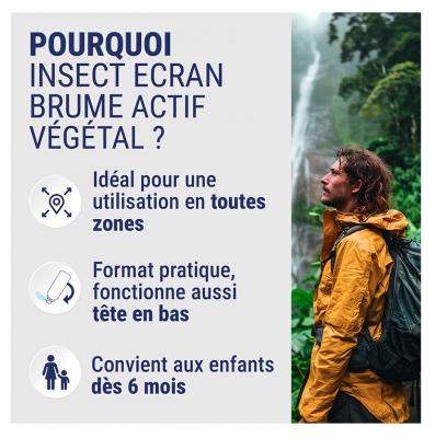 Insect Ecran Brume Anti-Moustiques Actif Végétale 100 ml