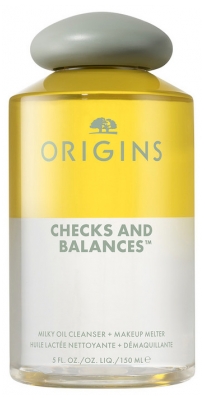 Origins Checks and Balances Huile Lactée Nettoyante & Démaquillante 150 ML