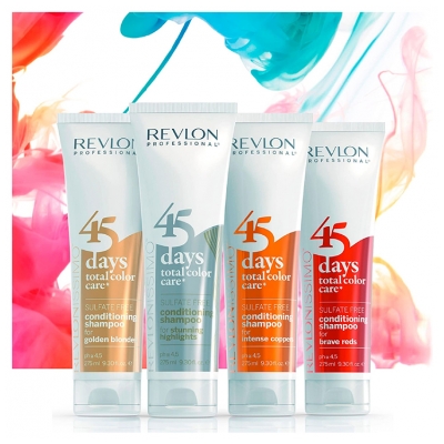 Revlon Professional 45 Days Revlonissimo Conditionneur Shampoing Cheveux Blonds Dorés 275 ml