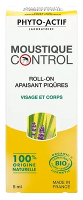 Phyto-Actif Moustique Control Roll-On Apaisant Piqûres Visage et Corps 5 ml