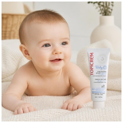 Topicrem Baby Soin Croûtes de Lait Express dès la Naissance 40 ml