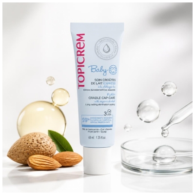 Topicrem Baby Soin Croûtes de Lait Express dès la Naissance 40 ml