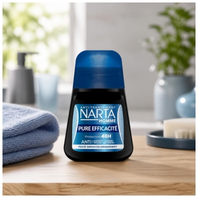 Narta Homme Pure Anti-Transpirant Efficacité 48 Heures 50 ML