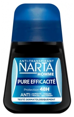 Narta Homme Pure Anti-Transpirant Efficacité 48 Heures 50 ML