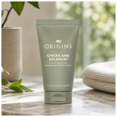 Origins Checks and Balances Mousse Nettoyante pour Visage 50 ML