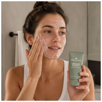 Origins Checks and Balances Mousse Nettoyante pour Visage 50 ML