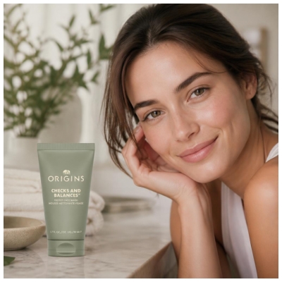 Origins Checks and Balances Mousse Nettoyante pour Visage 50 ML