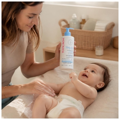 Topicrem Baby Lait Hydratant Protecteur à la Châtaigne Bio 500 ml
